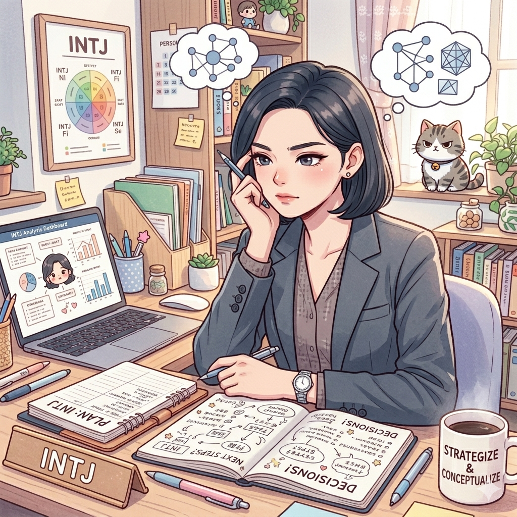 「冷静に見えて、実は…」──MBTI“INTJ（建築家）”の誰にも言えない本音とは？