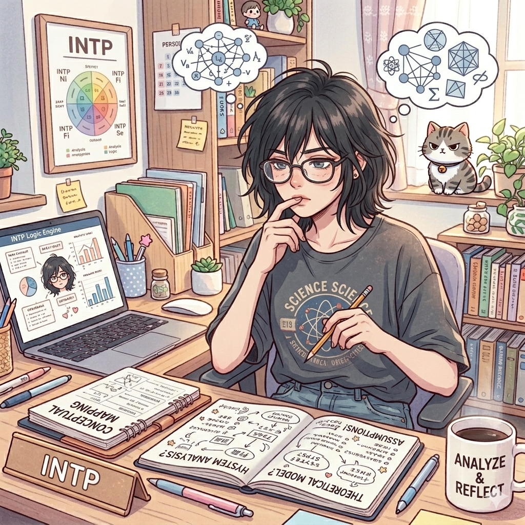 「頭の中ではずっと考えてる」──MBTI“INTP（論理学者）”の誰にも言えない本音とは？