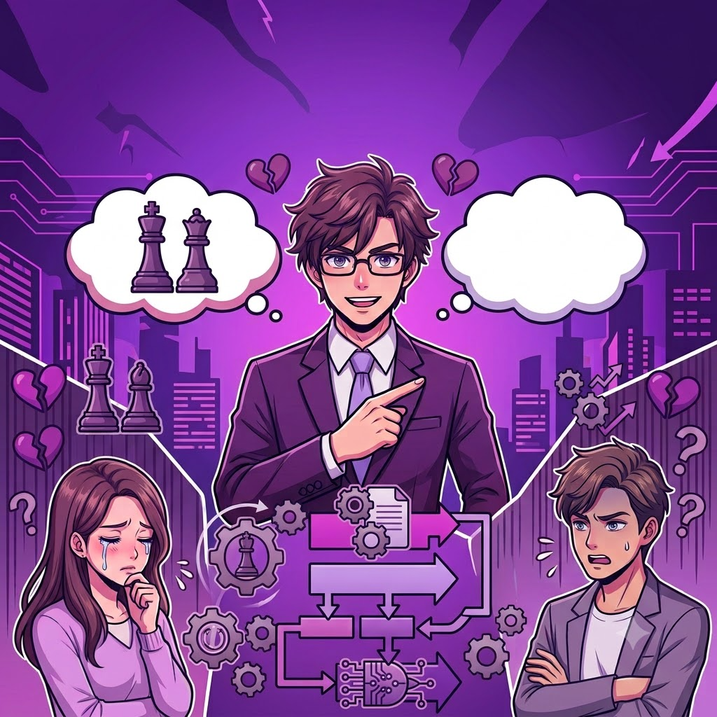 「悪気はないのに誤解される…」──MBTI“ENTJ(指揮官)”が恋愛や人間関係で無意識にやらかしてしまうこととは?