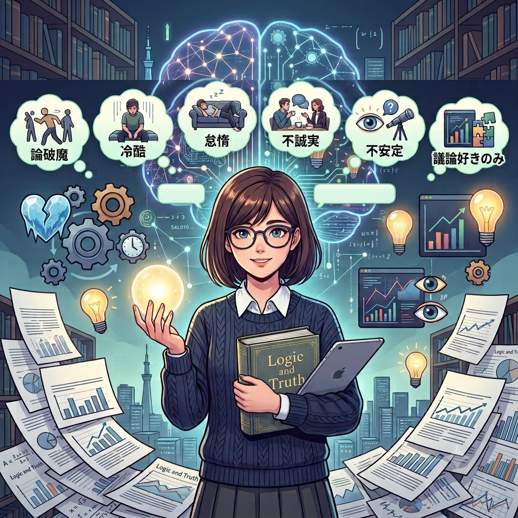 「本当に人嫌いなの?」──MBTI“INTP(論理学者)”が誤解されがちな6つの偏見とその真実