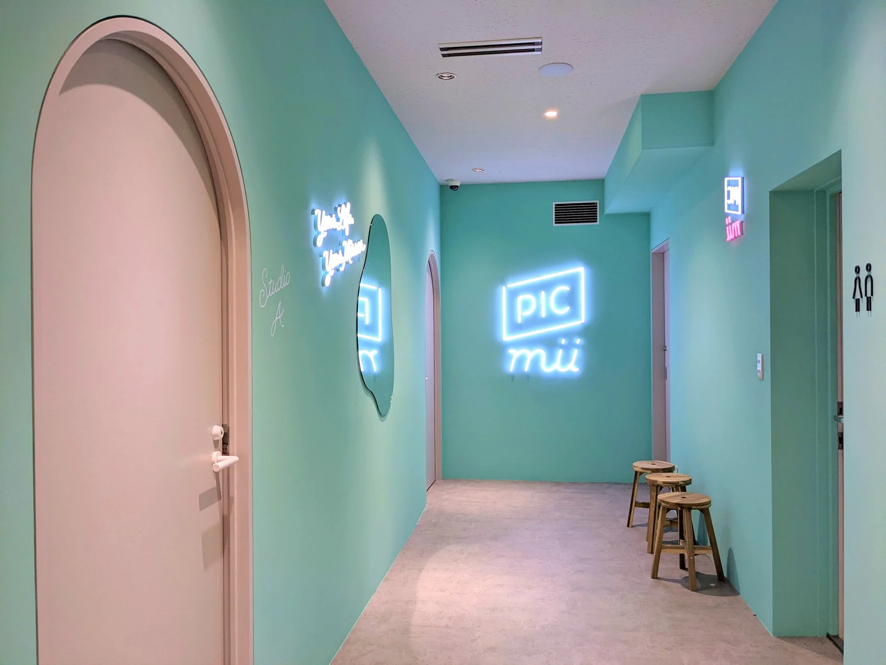 PICmii渋谷店の内装