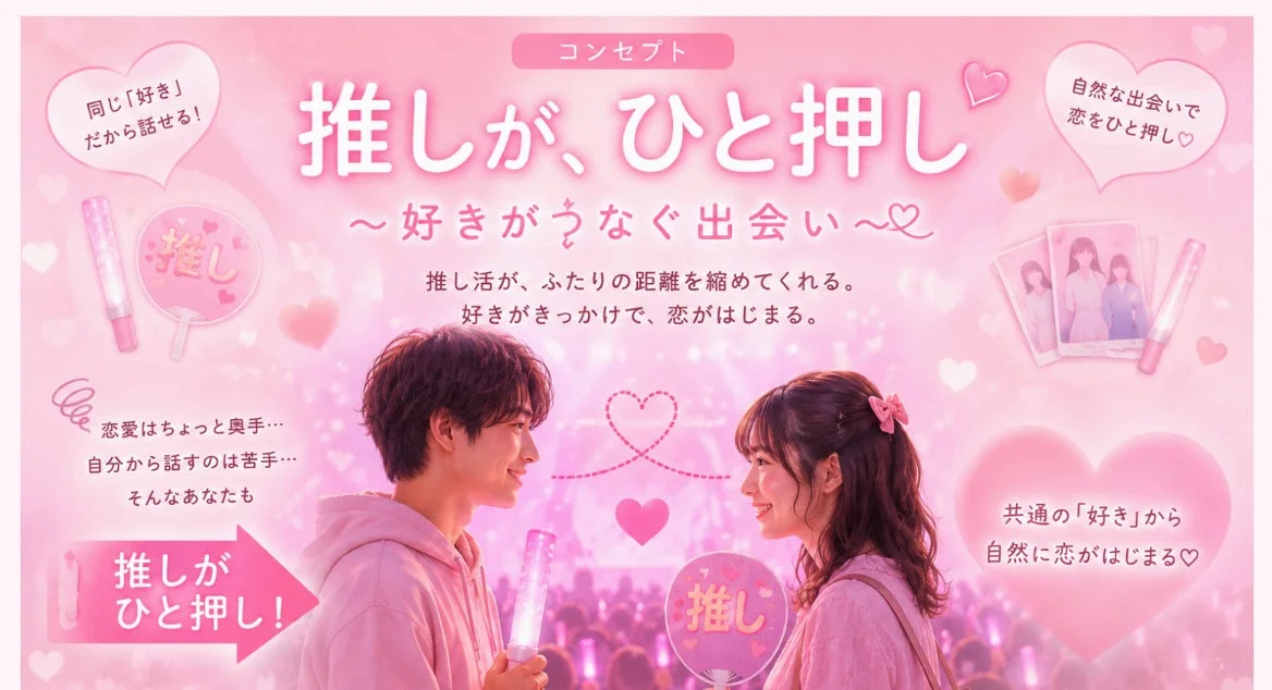 推し活婚活のコンセプト
