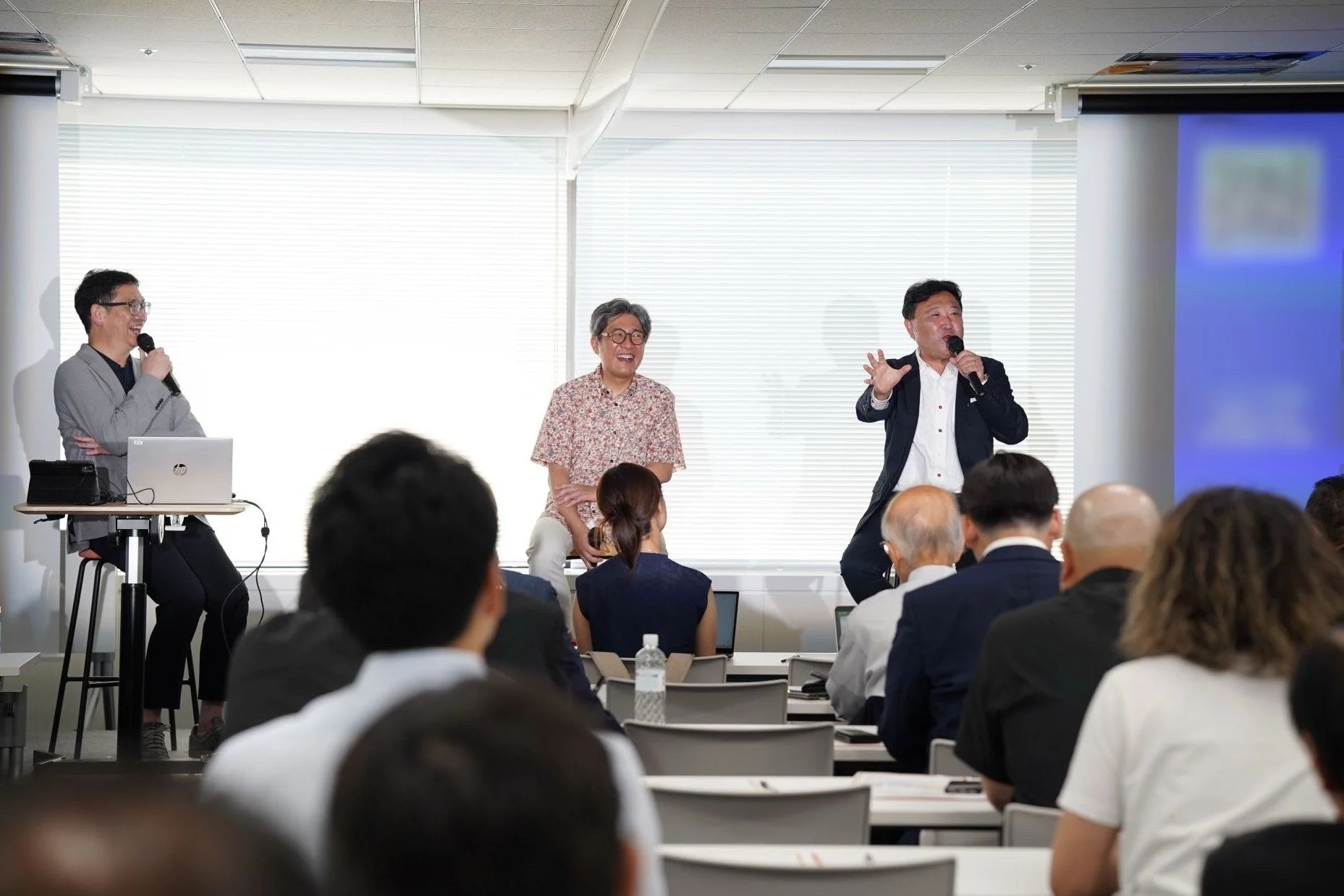第二部ライブセッションの様子