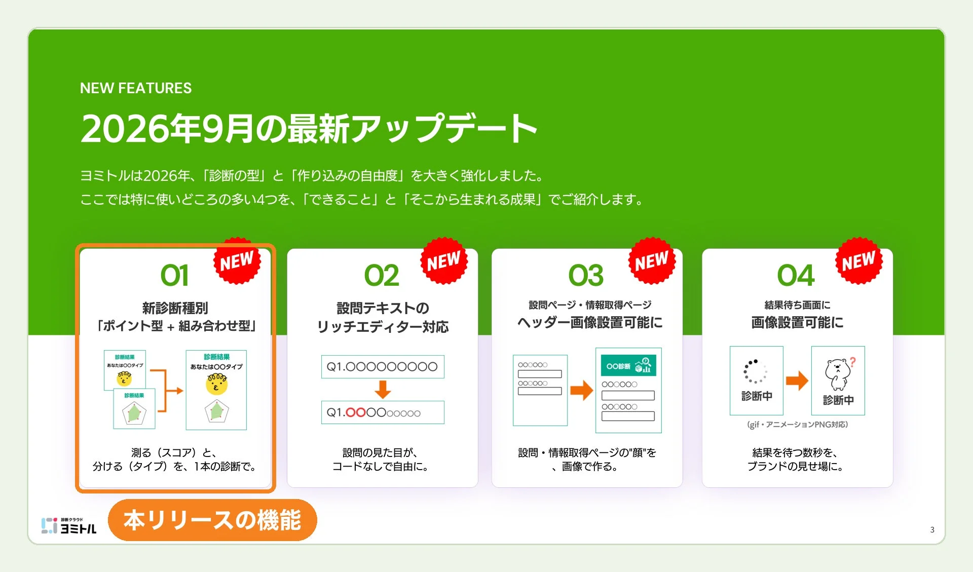 機能活用ガイドの紹介