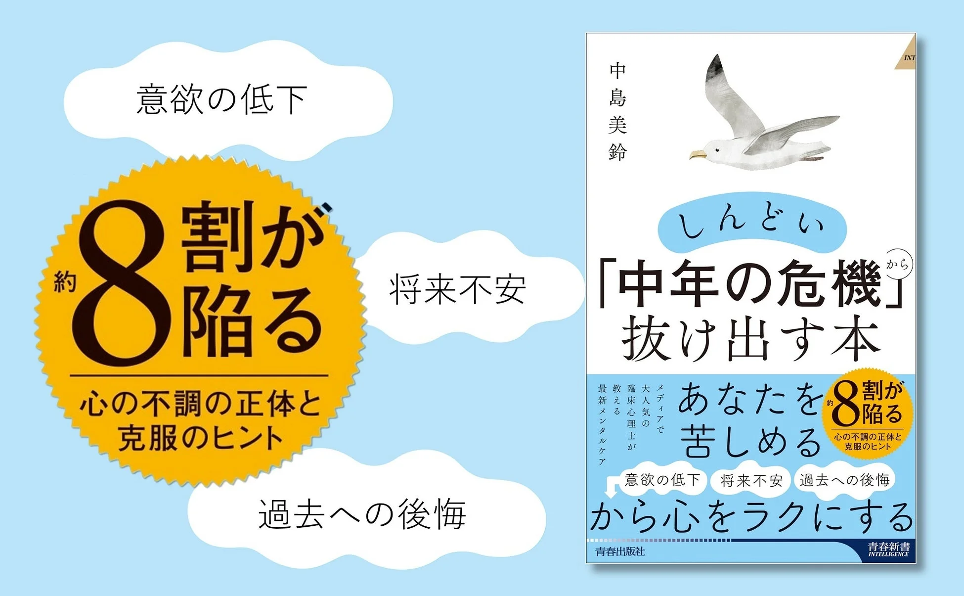 しんどい「中年の危機」から抜け出す本 表紙