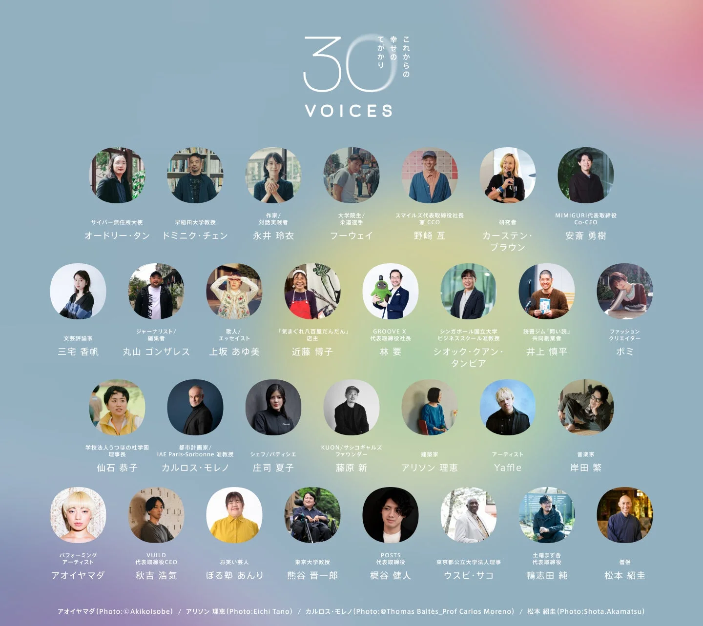 30VOICESの紹介