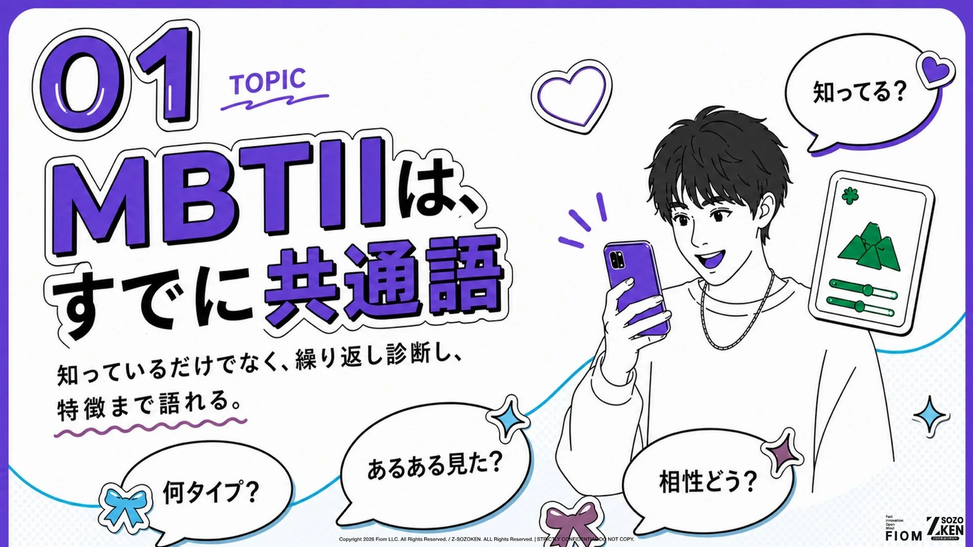 MBTIは、すでに共通語